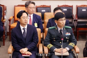 증인 출석한 이시원-신범철-임기훈