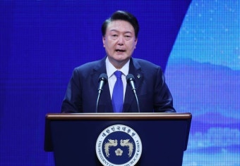 尹, 北 오물풍선·북러 조약에 