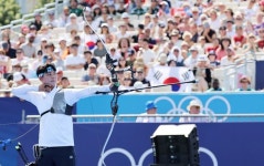 남자양궁 이우석, 결승서 만점 실화?…올림픽 한 제대로 풀었다