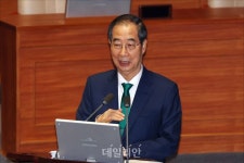 대정부질문 답변하는 한덕수 국무총리