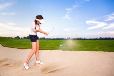 더 이상 두렵지 않다 그린 주변 벙커샷 기본 자세와 연습 방법 [리지의 이지 골프]