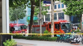 서울지하철 교대역 가스유입으로 무정차 통과…서초대로 전면 통제