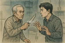 “날 무시했다”…이웃 주민 흉기로 찌른 70대 남성 구속 송치