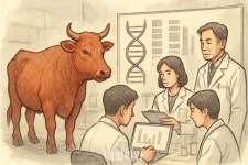 농진청, 한우 고품질 유전체 지도 첫 구축…유전 다양성 확보 기반 마련