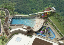 금호 아산 스파비스, 워터파크 조성 완료