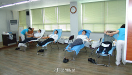 익산세무서, 사랑의 헌혈 행사 전개