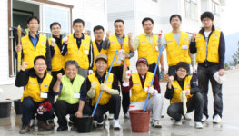 순천세무서, 사랑의 집짓기 봉사활동 전개