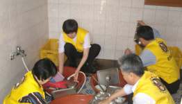 군산세무서, 사랑의 밥퍼 봉사활동