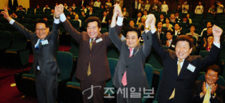[포토]원내대표로 출마한 후보자들