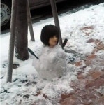 미용실 공포 눈사람, 꿈에서 볼까 무서운 여자