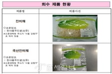 오징어채 등 무신고 소분 건어포 판매 업체 적발