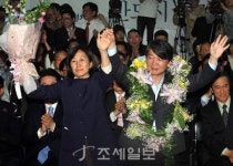 [포토]승리의 기쁨을 느끼는 안철수