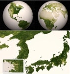 우주에서 본 한국, 병든 서울 모습 한눈에
