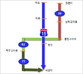 서해안고속도  매송∼서평택, 우회 시 46분 단축