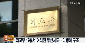 외교부, 청사 17층서 투신시도한 여직원…상사 스트레스 아니다