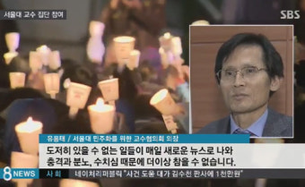 서울대 교수들, 오는 26일 촛불집회 참여 결정…