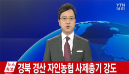 [속보] 경북 경산 자인농협서 사제총기 강도 발생…외국인 추정