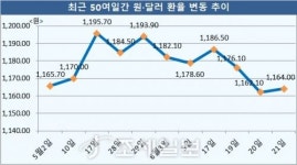 [김대성의 환율이야기] 달러당 1160원대 접어든 원화 전망은