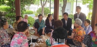  류영진 위원장, 민생 챙기며 구민과 소통…민생행보 시작