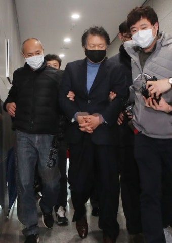 [포토] '50대 사업가 납치·살해' 혐의..조폭 부두목 조규석 검거