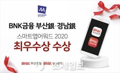 BNK금융 부산·경남은행, 스마트앱어워드 2020 최우수상 수상