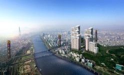 광진구 아파트 한강광장, 워커힐산책로 걷고 한강조망