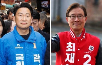 종로, 민주 곽상언 39%·국힘 최재형 33%...오차범위 내 접전