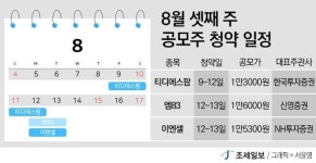 이번주 공모주 시장... 티디에스팜·엠83·이엔셀 등 3개사 일반 청약 진행