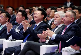 '체코 방문' 尹 