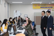 이동운 부산지방국세청장, 해운대세무서 방문.. 직원 격려