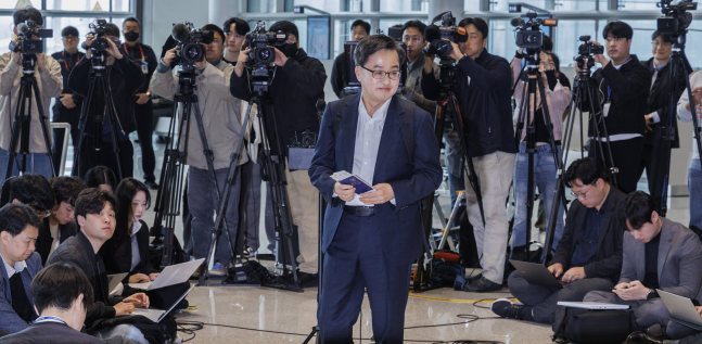 김경수, 더불어민주당 대선 경선 도전하며 계엄과 내란 극복 다짐