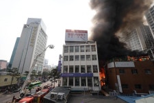 서울 중구 산림동 화재…을지로 4가→3가 전면통제