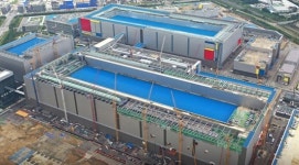 삼성전자, 평택 P2 D램 이어 파운드리·낸드 장비 반입 완료