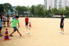 부천FC, 상도초교서 체육프로그램 진행
