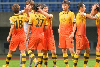 [챌린지 27R] ‘디에고 결승골’ 광주, 선두 대전 발목 잡아