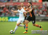 [EPL 2R] 헐 시티, ‘기성용 26분’ 스완지에 2-0 승…리그 2연승