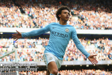 [EPL 8R] 화력 대폭발 맨시티, 스토크 7-2 대파... 선두 질주