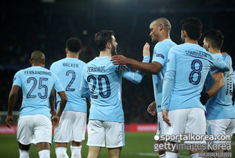 [UCL 16강] ‘전반 3골 폭풍’ 맨시티, 바젤 원정서 4-0 완승… 8강행 유력