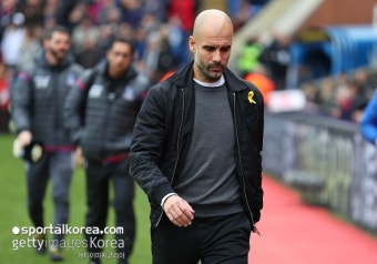 [UCL 이슈] '심판 욕설 논란' 펩, UEFA 3경기 징계 위기