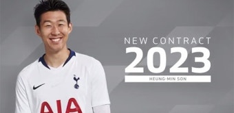 [오피셜] 손흥민, 토트넘과 2023년까지 재계약