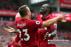 [EPL 6R] 샤키리 2골 관여 리버풀, 소튼 3-0 완파…6연승 질주