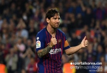 [라리가 9R] 메시 390호골+부상 바르사, 세비야 4-2 격파...단독 선두 