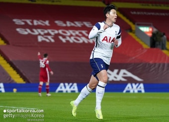 리버풀 뚫은 손흥민, 13R 파워랭킹 5위...1위는 래쉬포드