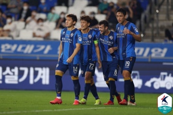 [K리그1 28R] ‘이동경 멀티골 폭발’ 울산, 인천 3-2 누르고 홈 5연승 질주