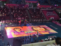 [현장포커스] 김연경 없어도 흥국 인기 여전… ‘매진’ 삼산 첫 경기 성공적
