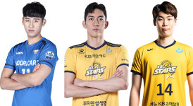 우리카드-KB손보, 트레이드 단행… 한성정+신인 지명권↔김재휘+김동민