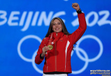 중국에 금메달 안긴 미녀 선수, 미국 국적 소지 질문에 내놓은 답은?