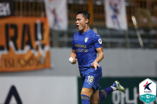 [K리그1 24R] 오현규 1골 1도움 수원, 제주 원정서 2-1 역전승...2연승 질주