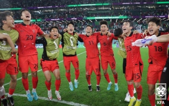 '포르투갈전 극장골' 황희찬, 축구 팬들이 뽑은 올해의 골에 선정