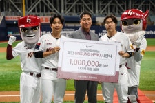 언성히어로즈포대구 | 키움, ‘나이키와 함께하는 6월 언성 히어로 시상식’ 진행...투수 김성민, 야수 김재현 선정